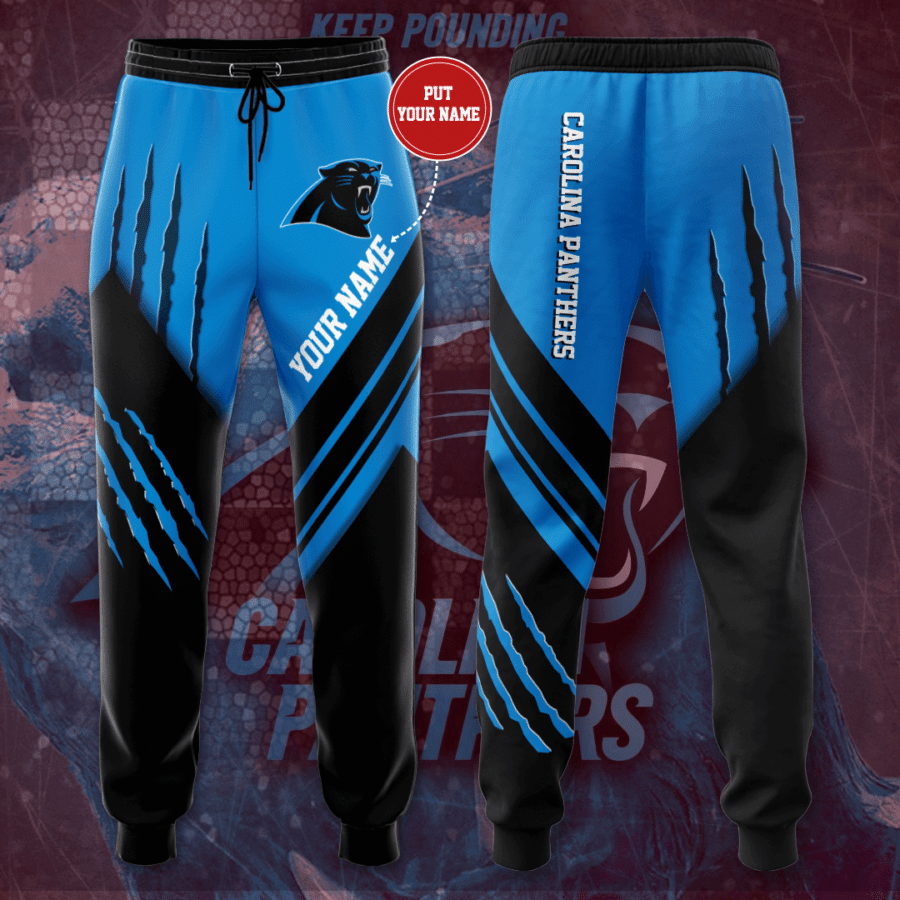 Personalized Carolina Panthers Unisex Sweatpants For Fans SW480