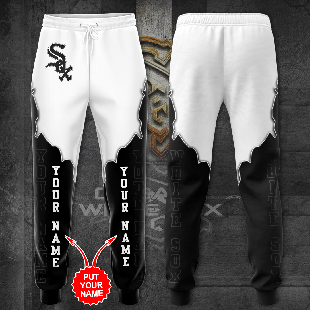 Personalized Chicago White Sox Unisex Sweatpants For Fans SW220
