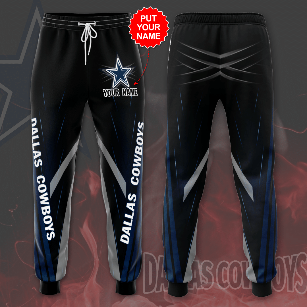 Personalized Dallas Cowboys Unisex Sweatpants For Fans SW124