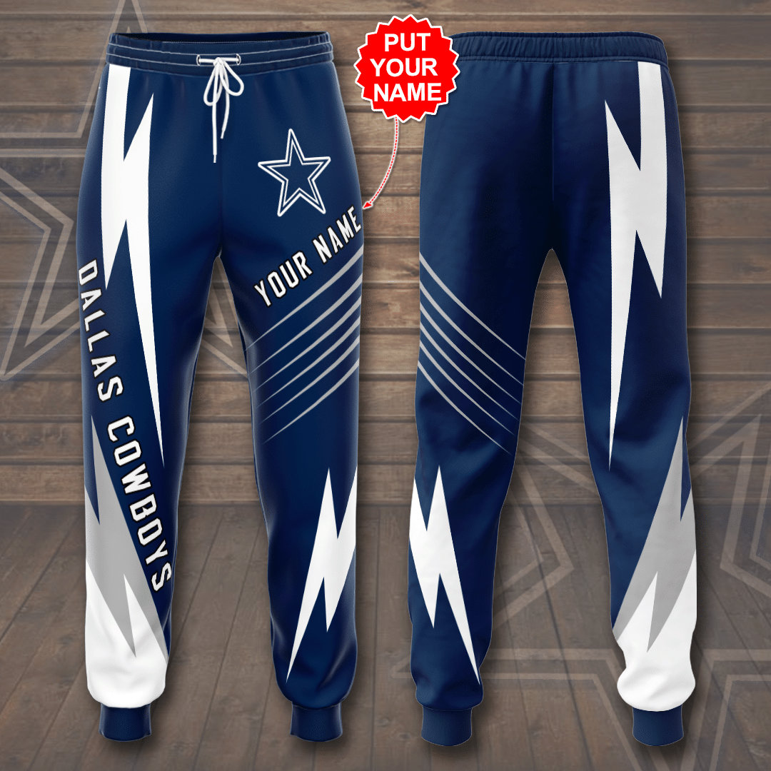 Personalized Dallas Cowboys Unisex Sweatpants For Fans SW187