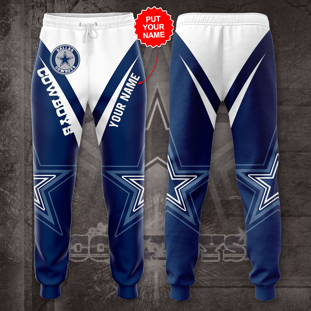 Personalized Dallas Cowboys Unisex Sweatpants For Fans SW191