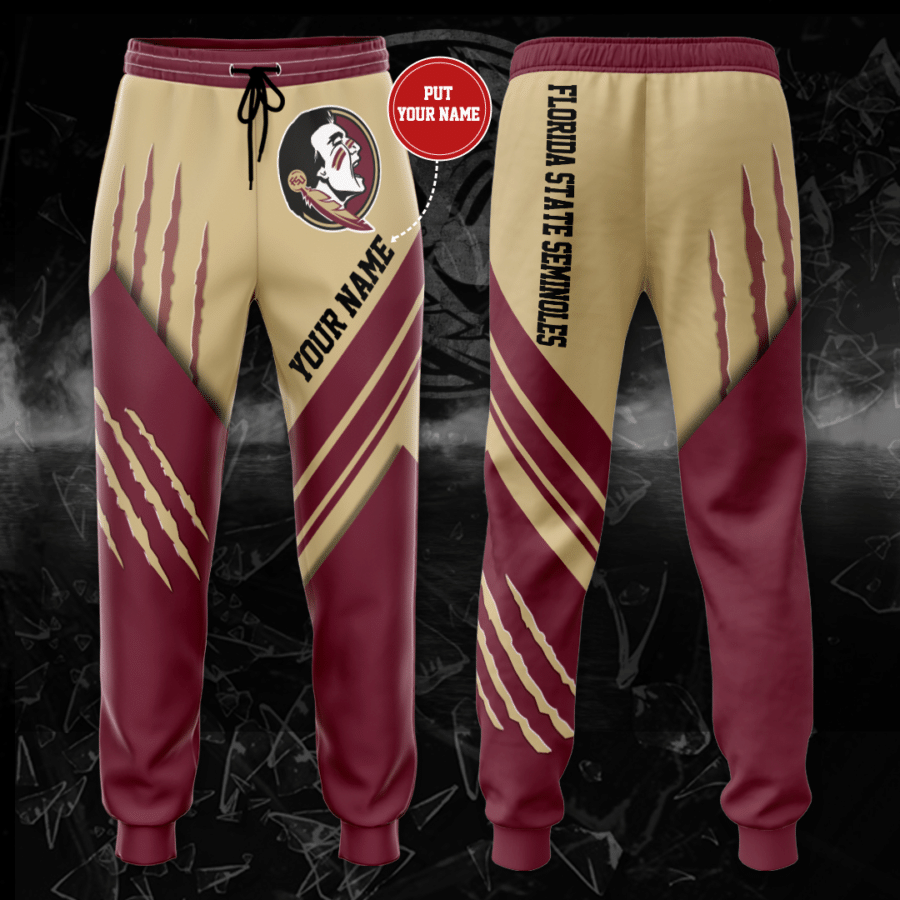 Personalized Florida State Seminoles Unisex Sweatpants For Fans SW343