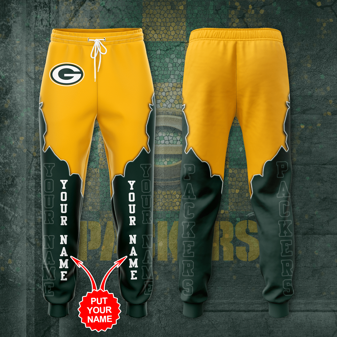 Personalized Green Bay Packers Unisex Sweatpants For Fans SW107