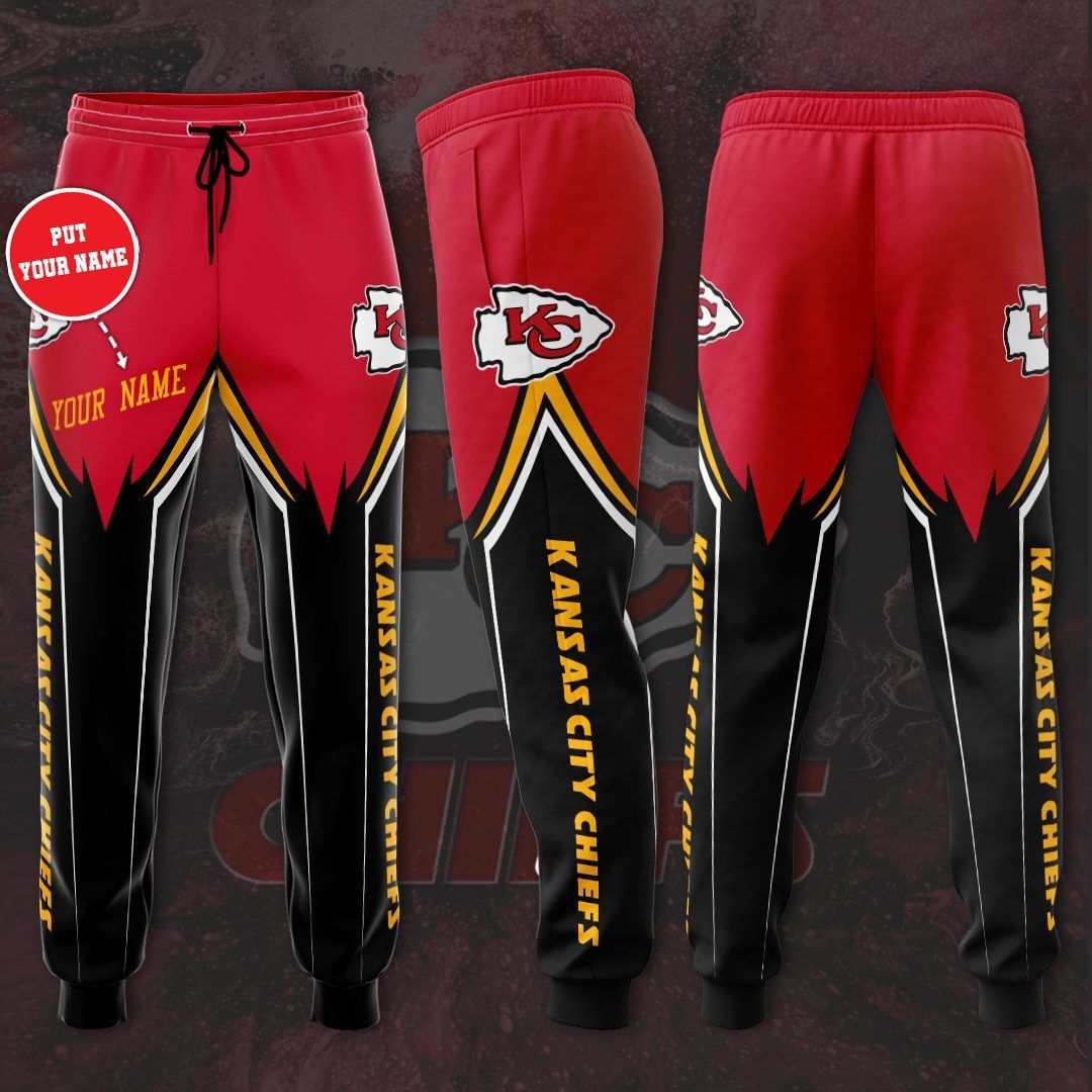 Personalized Kansas City Chiefs Unisex Sweatpants For Fans SW45