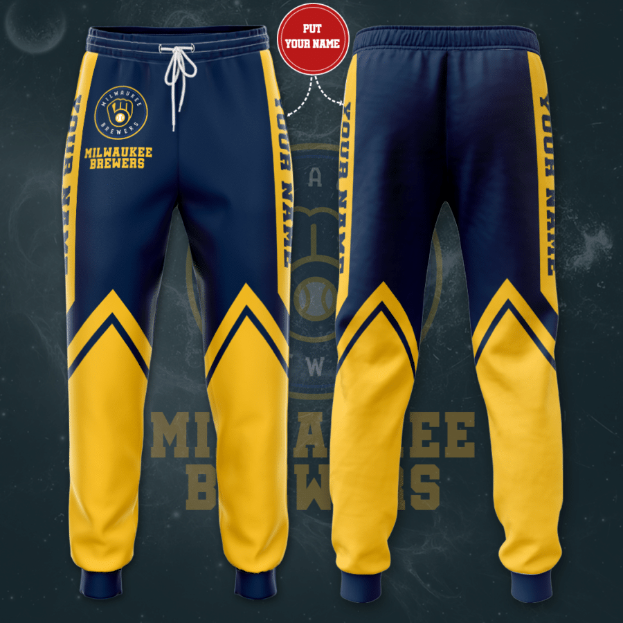 Personalized Milwaukee Brewers Unisex Sweatpants For Fans SW33
