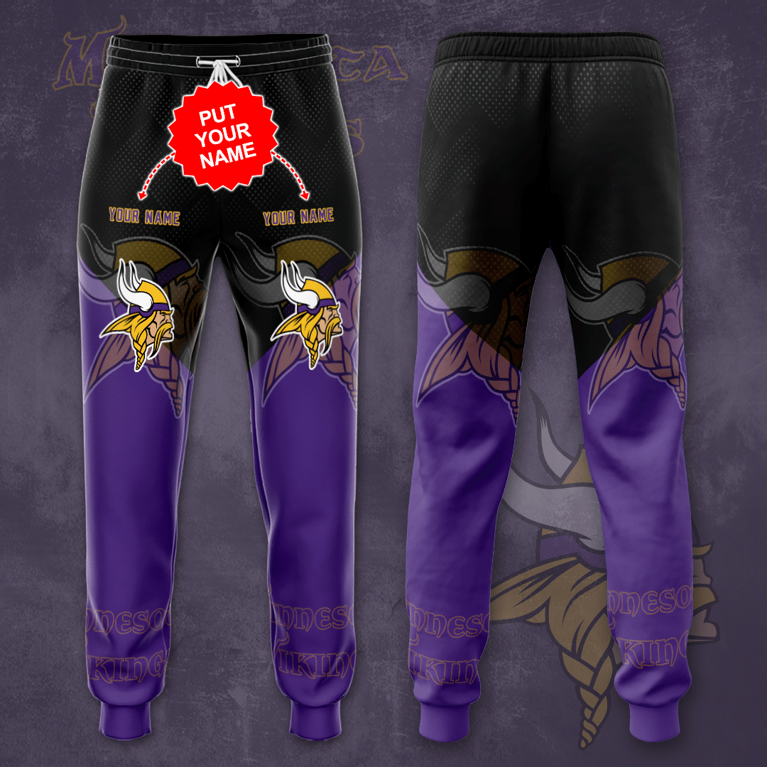 Personalized Minnesota Vikings Unisex Sweatpants For Fans SW162