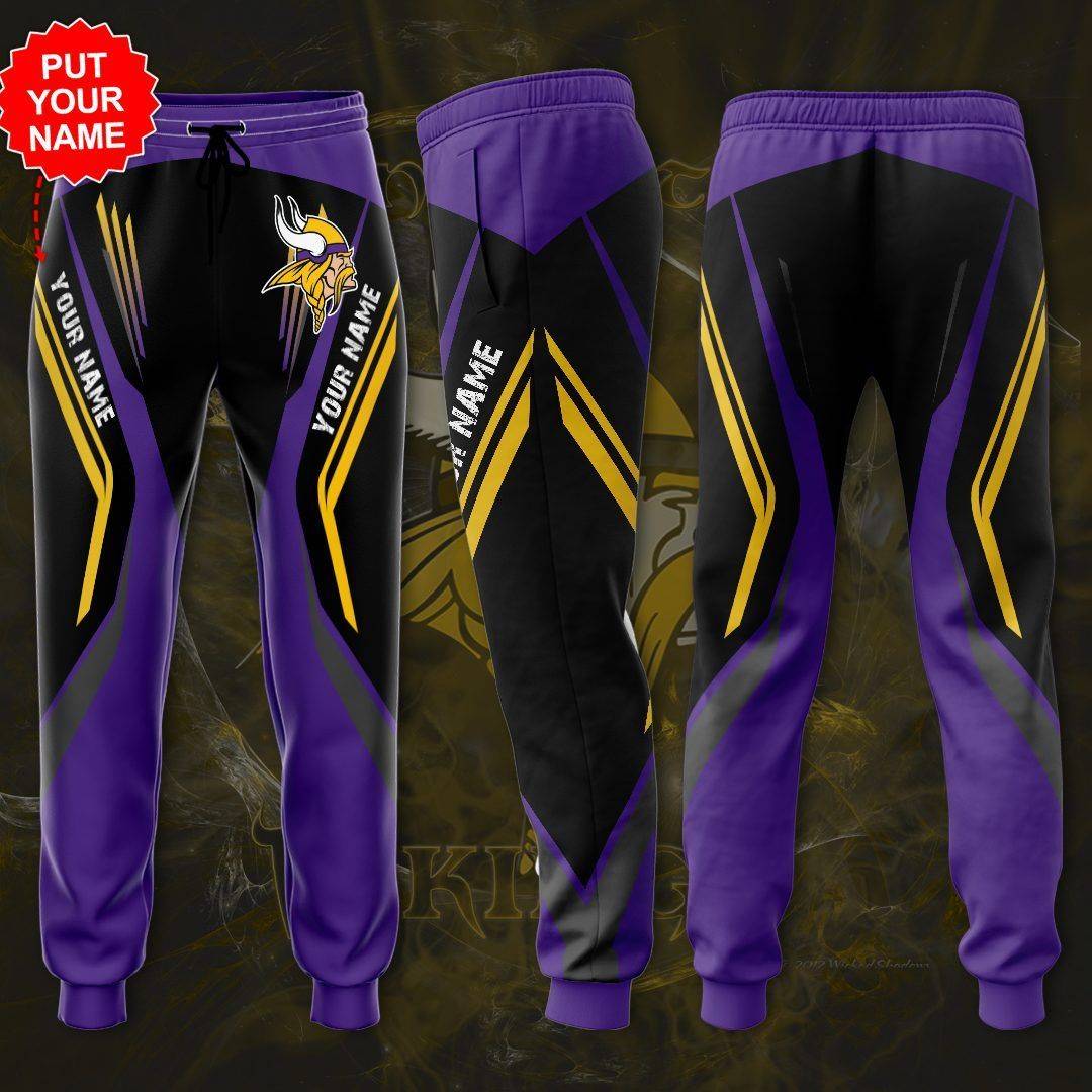 Personalized Minnesota Vikings Unisex Sweatpants For Fans SW53