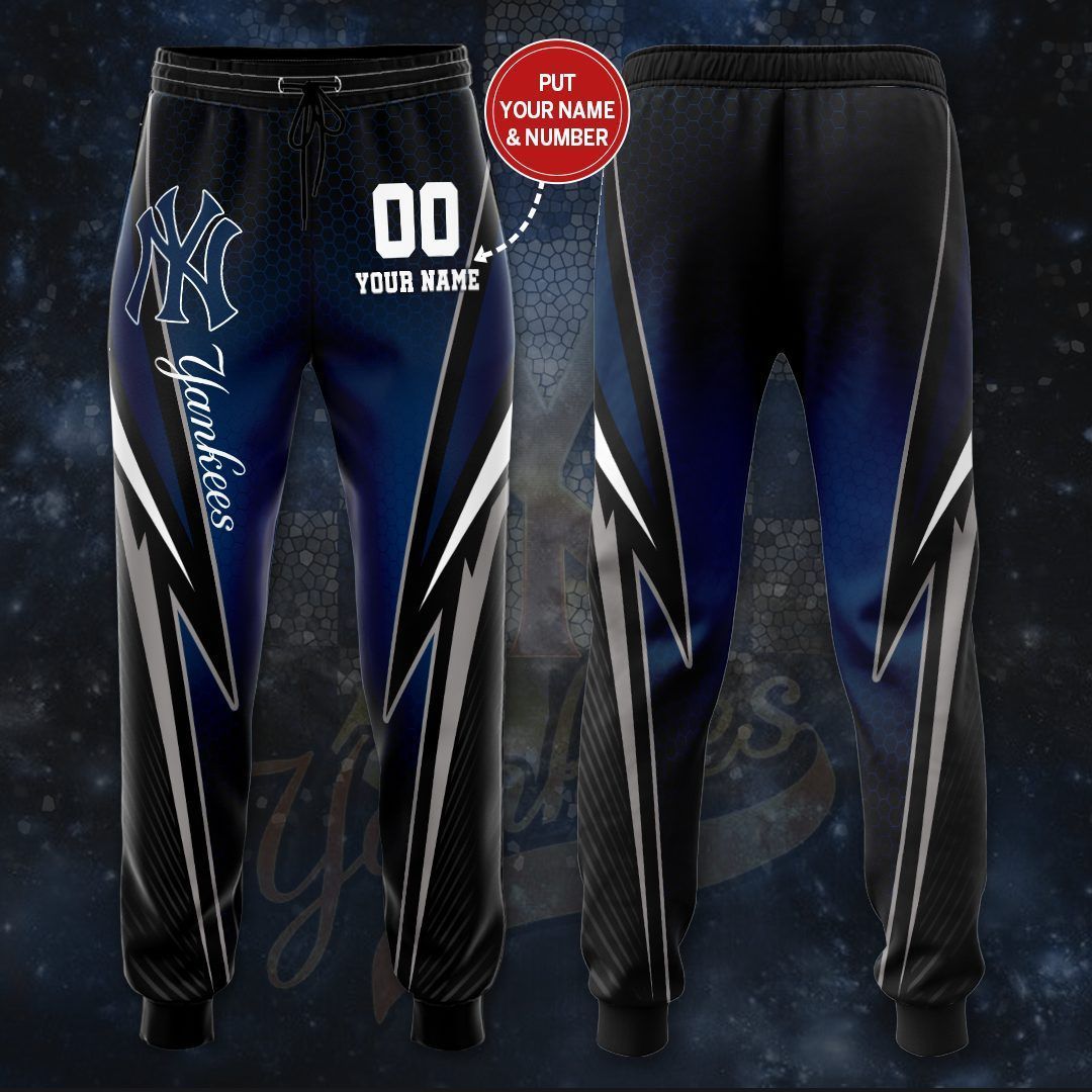 Personalized New York Yankees Unisex Sweatpants For Fans SW223