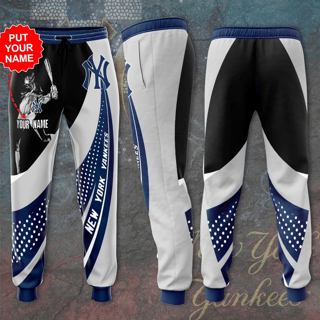 Personalized New York Yankees Unisex Sweatpants For Fans SW278