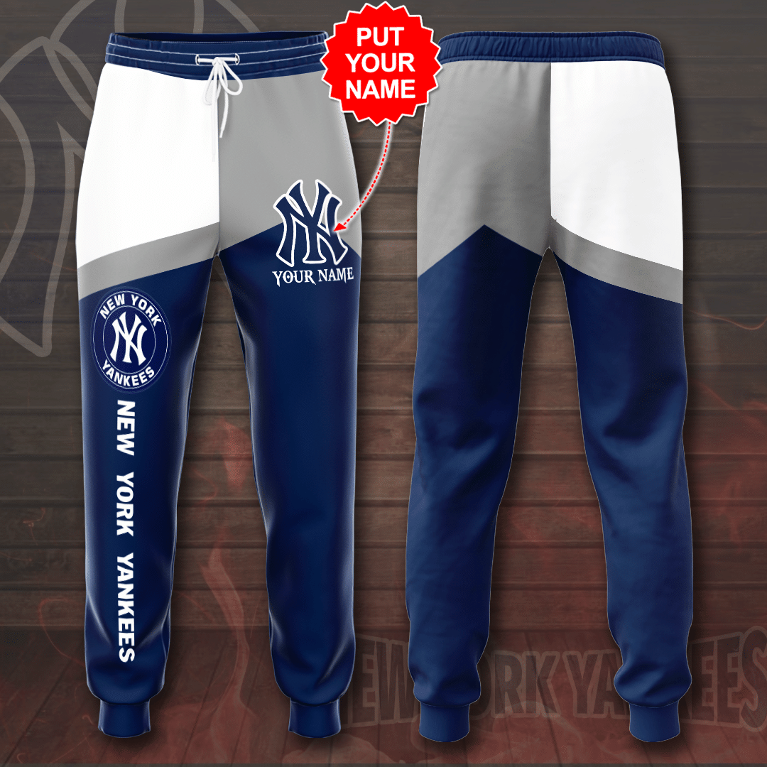 Personalized New York Yankees Unisex Sweatpants For Fans SW79