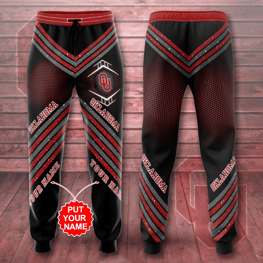 Personalized Oklahoma Sooners Unisex Sweatpants For Fans SW3