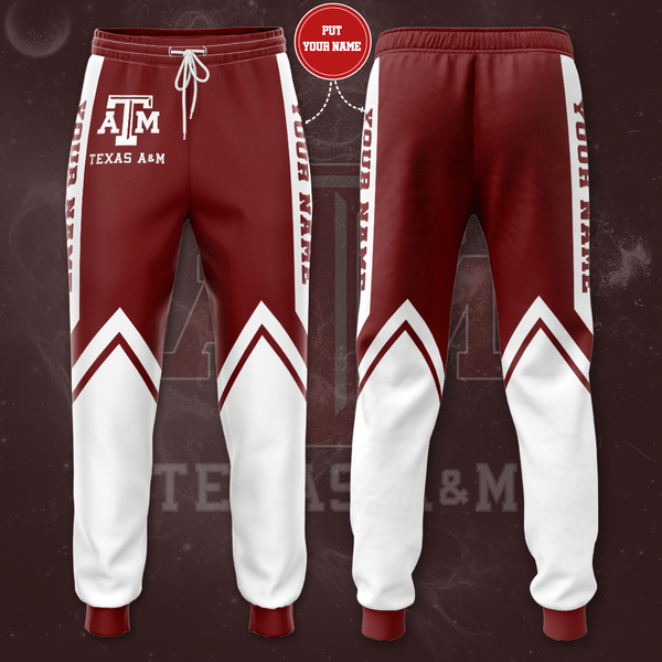 Personalized Texas A&M Aggies Unisex Sweatpants For Fans SW97