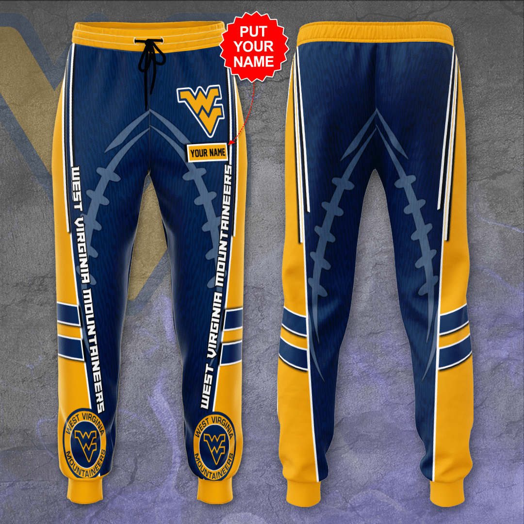 Personalized West Virginia Mountaineers Unisex Sweatpants For Fans SW14