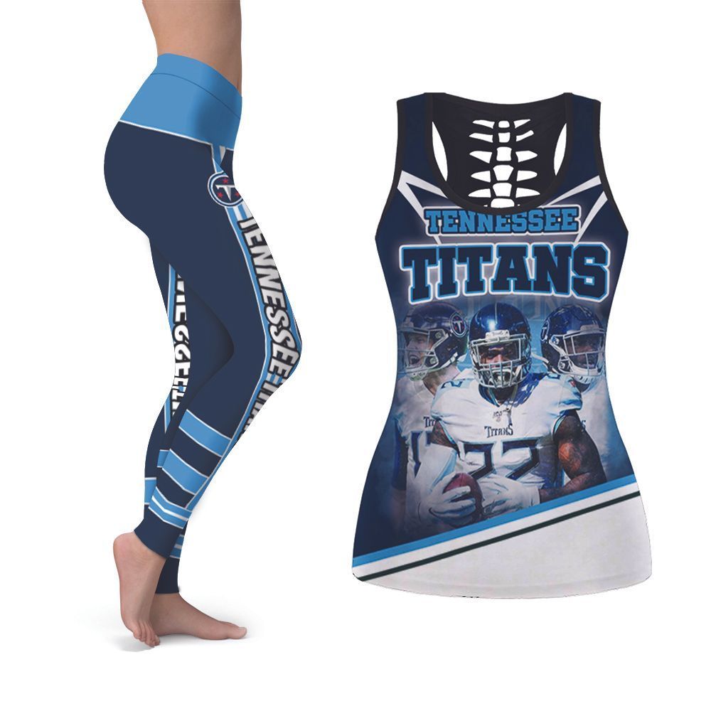 Tennessee Titans Champions Super Bowl NFL American Football Tank Top And Legging Set Gift For Tennessee Titans Fans
