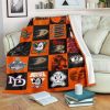 Anaheim Ducks Fleece Fleece Blanket Sherpa Blanket