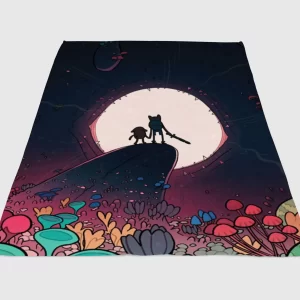 Beautiful Adventure Time Fleece Blanket Sherpa Blanket