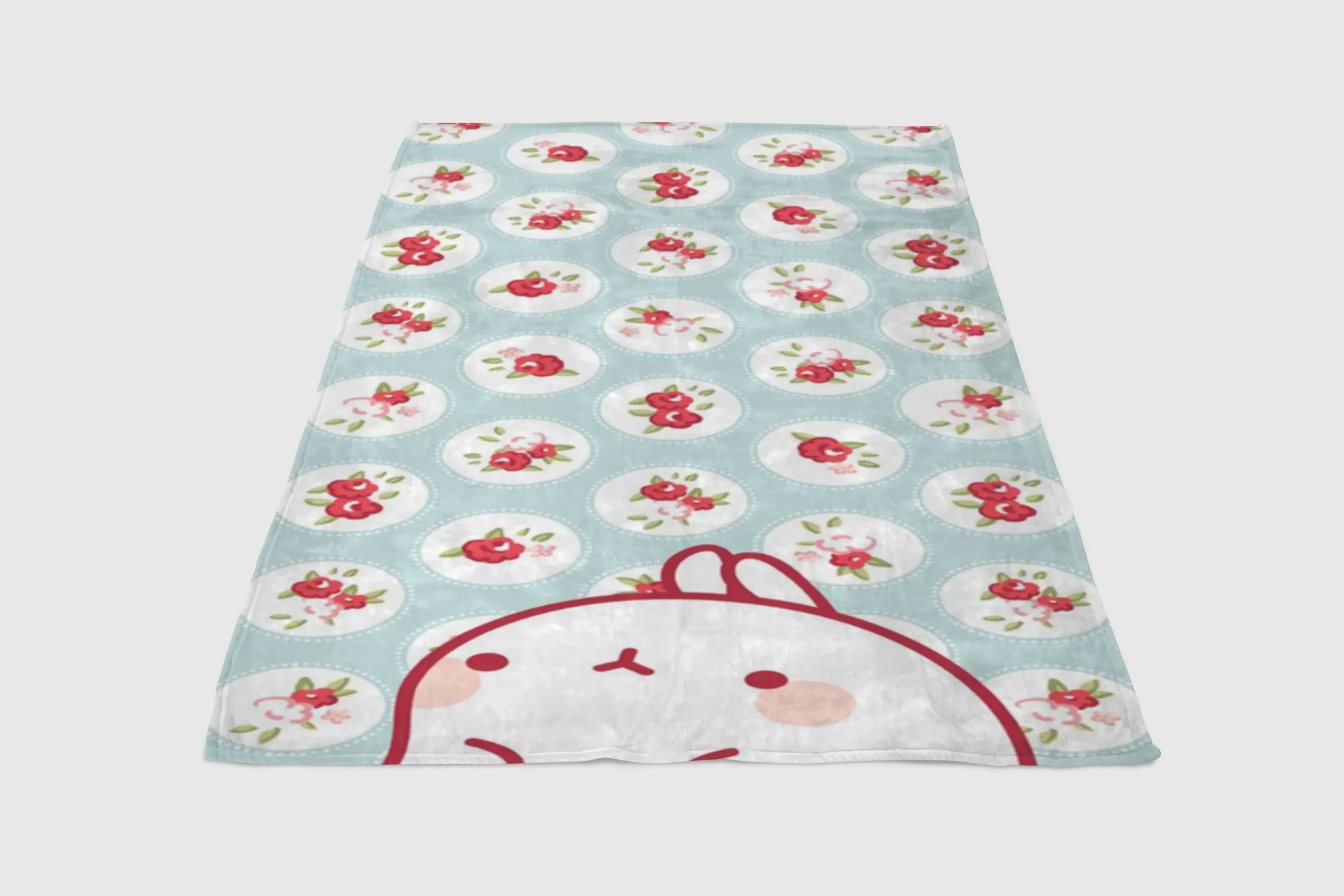 Blue-And-Teal-Polka-Dots-Backgrounds-Fleece-Blanket-Sherpa-Blanket Blue And Teal Polka Dots Backgrounds Fleece Blanket Sherpa Blanket