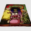 Courage The Cowardly Dog Socks Fleece Blanket Sherpa Blanket