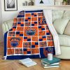 Edmonton Oilers Sherpa Fleece Fleece Blanket Sherpa Blanket Sleepy