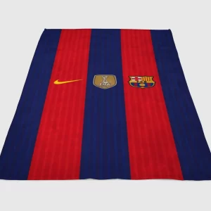 Fc Barcelona Walpaper Fleece Blanket Sherpa Blanket