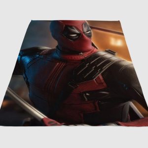 Funny Deadpool Fleece Blanket Sherpa Blanket