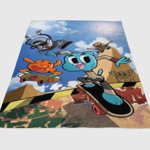Gumball Wallpaper Fleece Blanket Sherpa Blanket