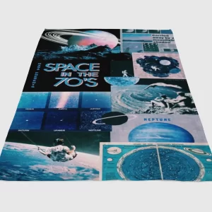 Kolase Art Fleece Blanket Sherpa Blanket