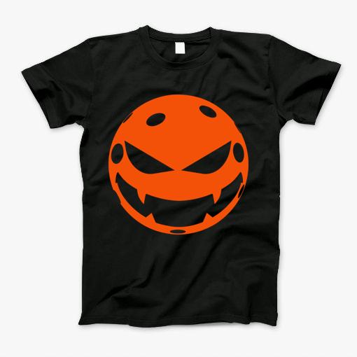 Pickleball Halloween Creepy Pumpkin TShirt We sell presents, you