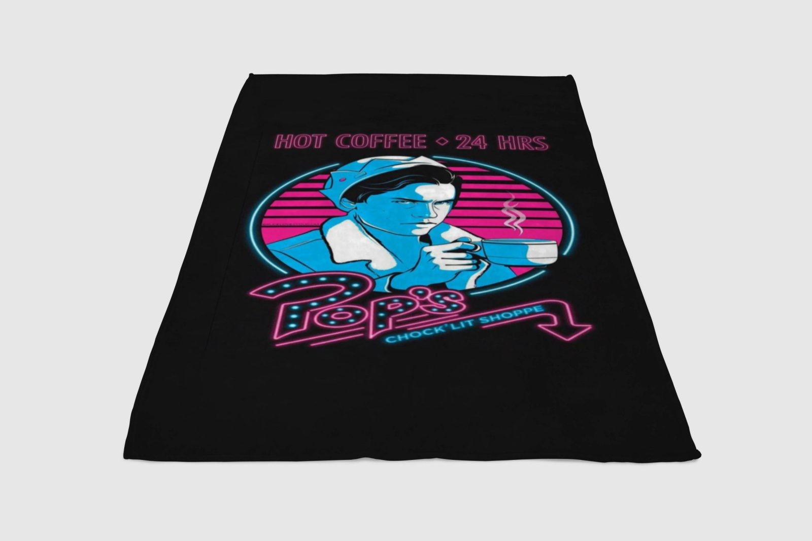 Pops-Chocklit-Riverdale-Fleece-Blanket-Sherpa-Blanket Pops Chocklit Riverdale Fleece Blanket Sherpa Blanket