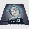 Rick And Morty Prisoner Fleece Blanket Sherpa Blanket