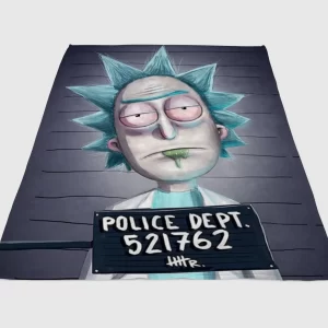 Rick And Morty Prisoner Fleece Blanket Sherpa Blanket