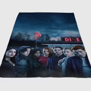 Riverdale Phone Wallpaper Fleece Blanket Sherpa Blanket