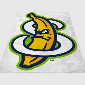 Savannah Bananas Fleece Blanket Sherpa Blanket
