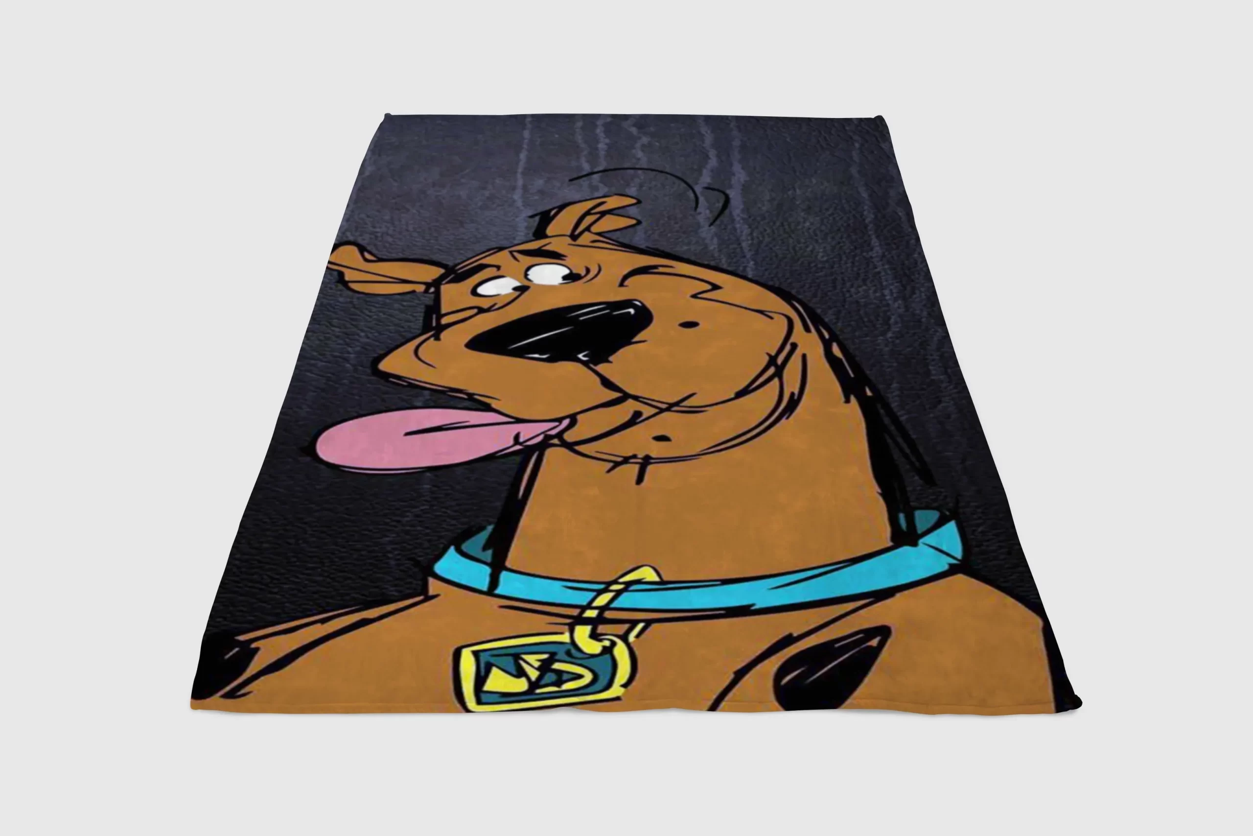 Scooby-Doo-Wallpaper-Fleece-Blanket-Sherpa-Blanket Scooby Doo Wallpaper Fleece Blanket Sherpa Blanket