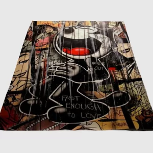 Spark Cartoon Art Fleece Blanket Sherpa Blanket