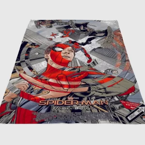 Spider Man Homecoming Fleece Blanket Sherpa Blanket