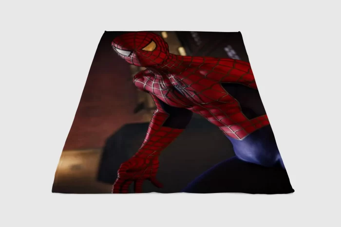 Spiderman Wallpaper Fleece Blanket Sherpa Blanket