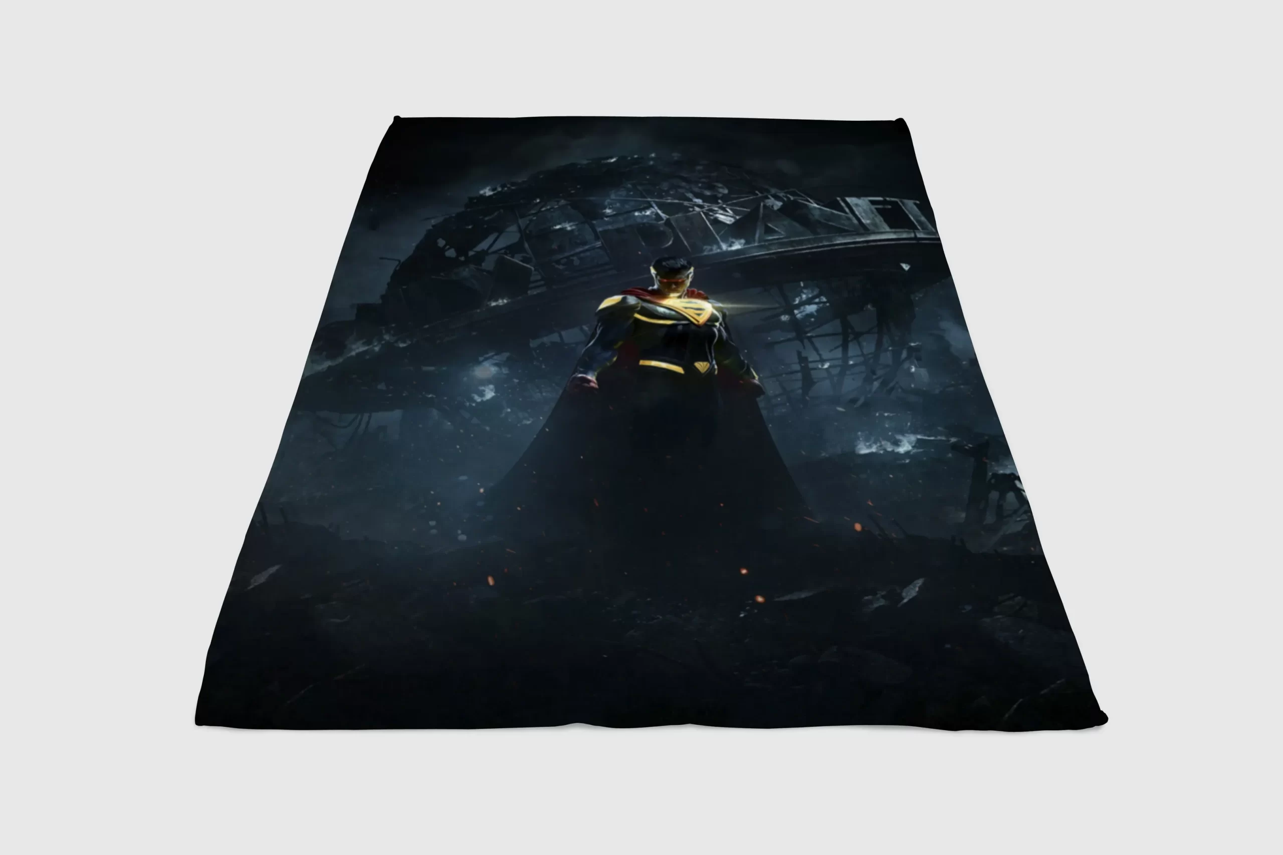 Superman-Injustice-2-Fleece-Blanket-Sherpa-Blanket Superman Injustice 2 Fleece Blanket Sherpa Blanket