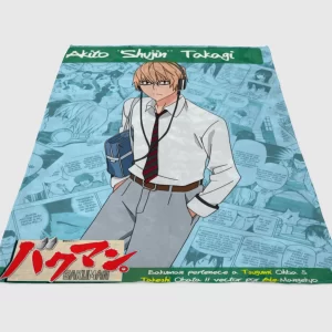 Takagi Akito Character Sheet Fleece Blanket Sherpa Blanket
