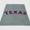 Texas Rangers Fleece Blanket Sherpa Blanket