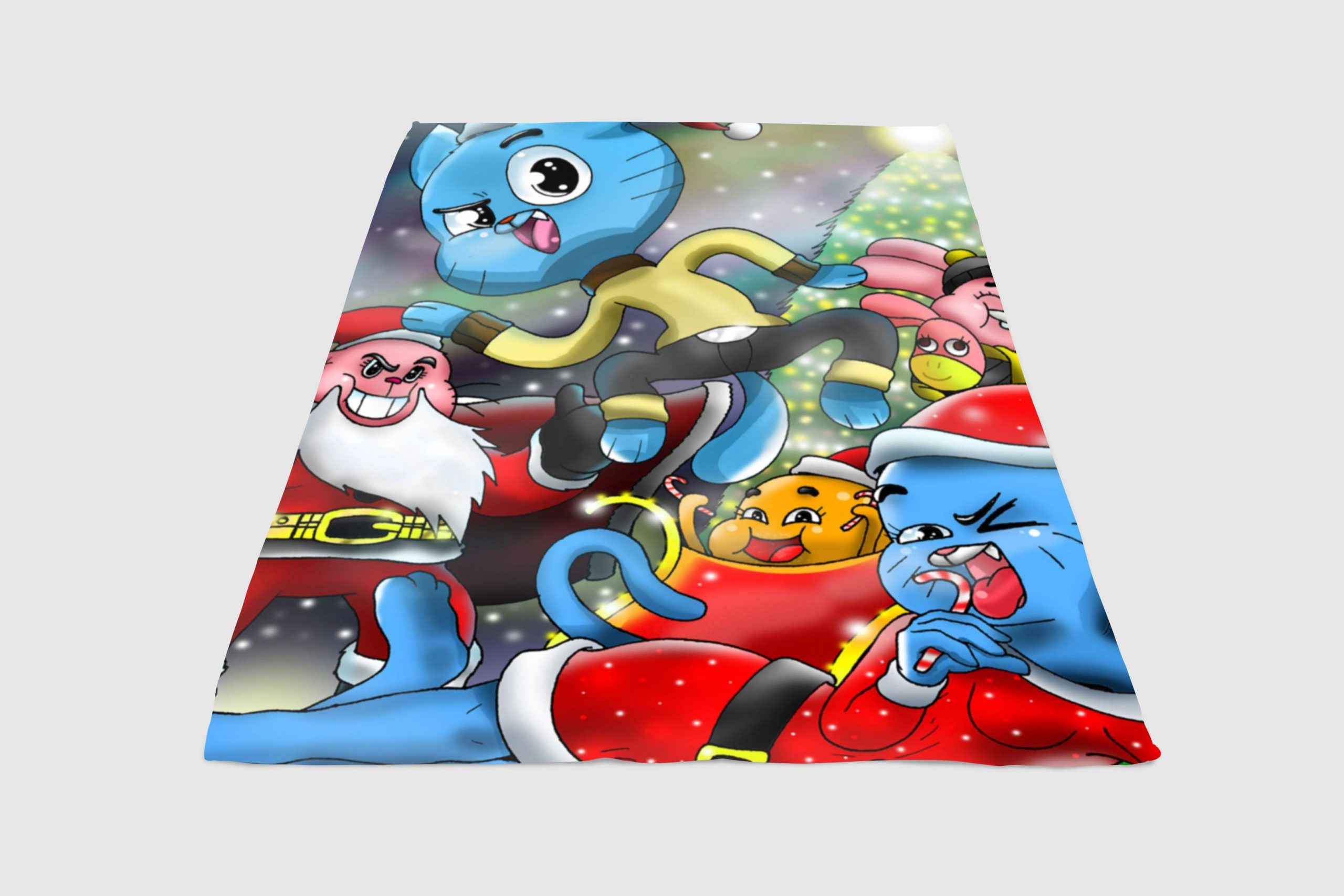 The-Amazing-World-Of-Gumball-3D-Painting-Fleece-Blanket-Sherpa-Blanket The Amazing World Of Gumball 3D Painting Fleece Blanket Sherpa Blanket
