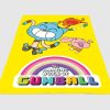 The Amazing World Of Gumball Yellow Character Fleece Blanket Sherpa Blanket