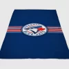 Toronto Blue Fleece Blanket Sherpa Blanket
