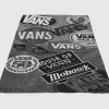 Vans Of The Wall Logo Fleece Blanket Sherpa Blanket