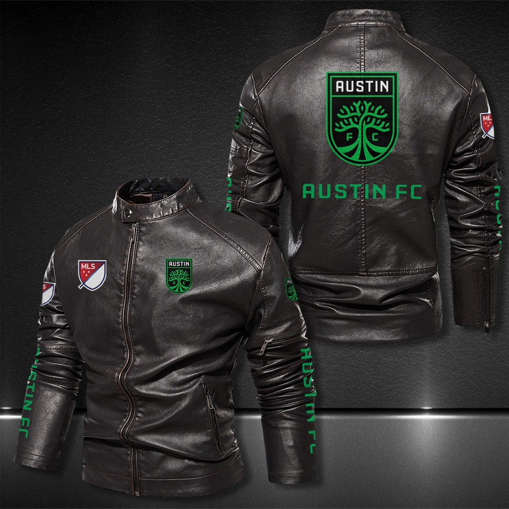Austin-Fc-Motor-Collar-Leather-Jacket-For-Biker-Racer Austin Fc Motor Collar Leather Jacket For Biker Racer