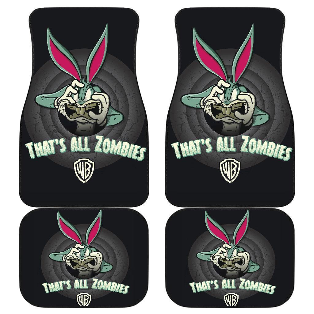 Bugs-Bunny-Zombies-Car-Floor-Mats-Looney-Tunes Bugs Bunny Zombies Car Floor Mats Looney Tunes