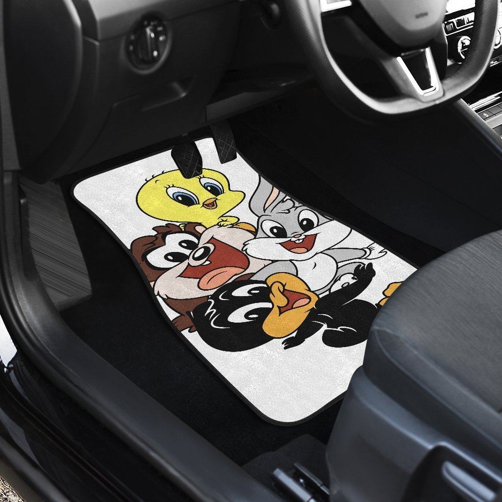 Cuties-Baby-Animal-Looney-Tunes-in-white-theme-Car-Floor-Mats-191018-2