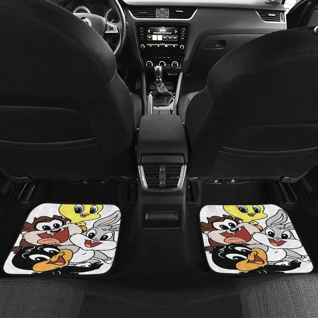 Cuties-Baby-Animal-Looney-Tunes-in-white-theme-Car-Floor-Mats-191018-4