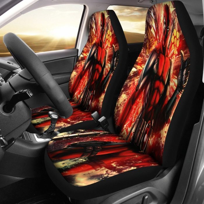 Deadpool 2021 Car Seat Covers - Car Accessories