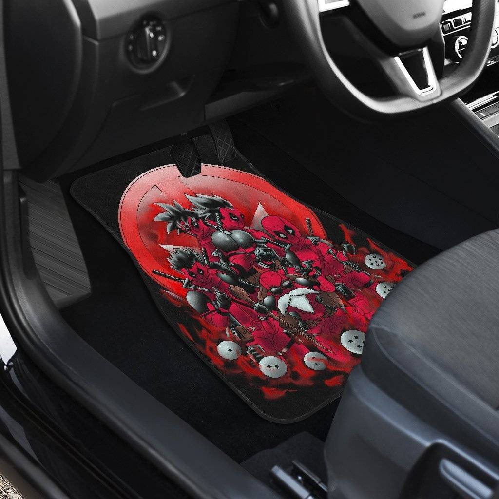 Dragon Ball X Deadpool Funny for Fans Car Floor Mats – We sell presents ...